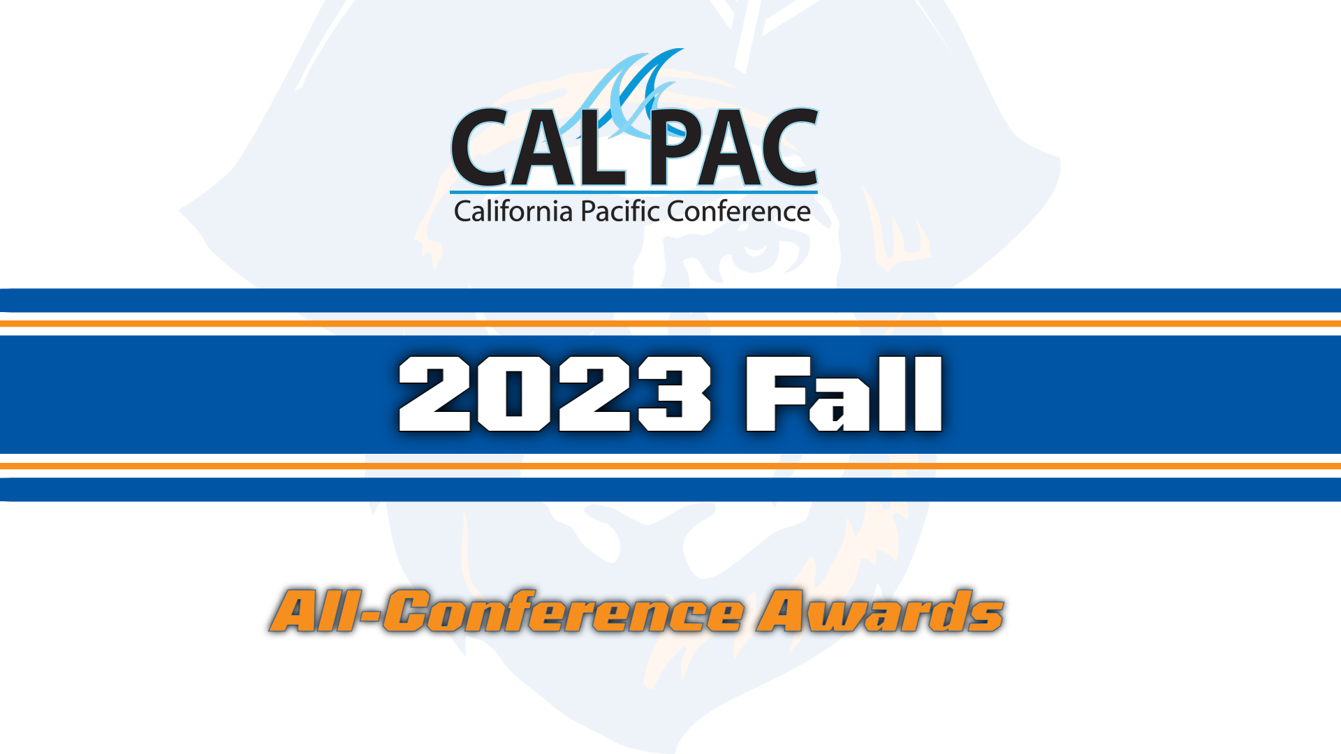 Fall 2023 Cal Pac All-Conference Awards