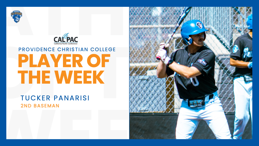 Tucker Panarisi named Player of the Week